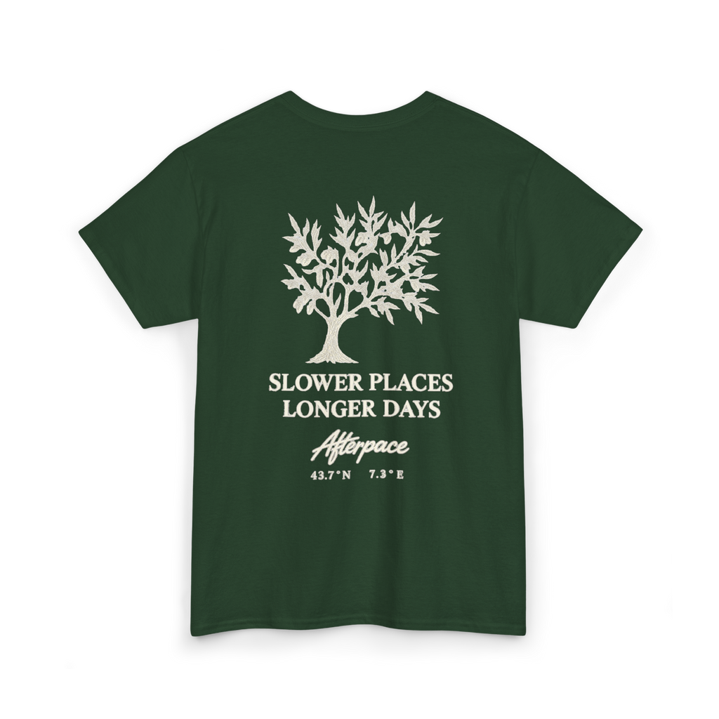 T-shirt Slower Places