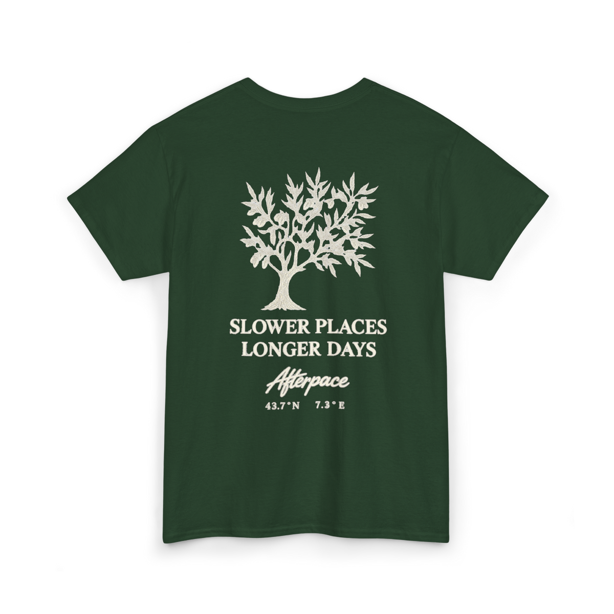 T-shirt Slower Places